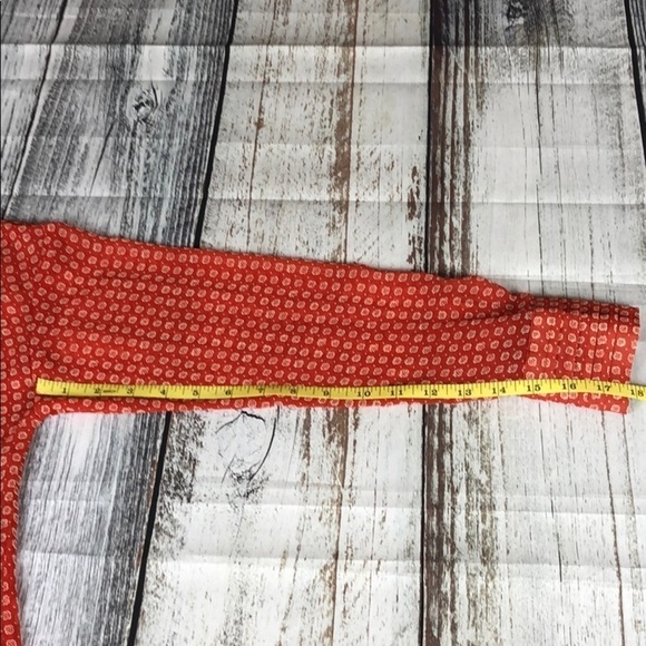 Patterson Kincaid Original Tangerine Blouse Sz S - Picture 11 of 14